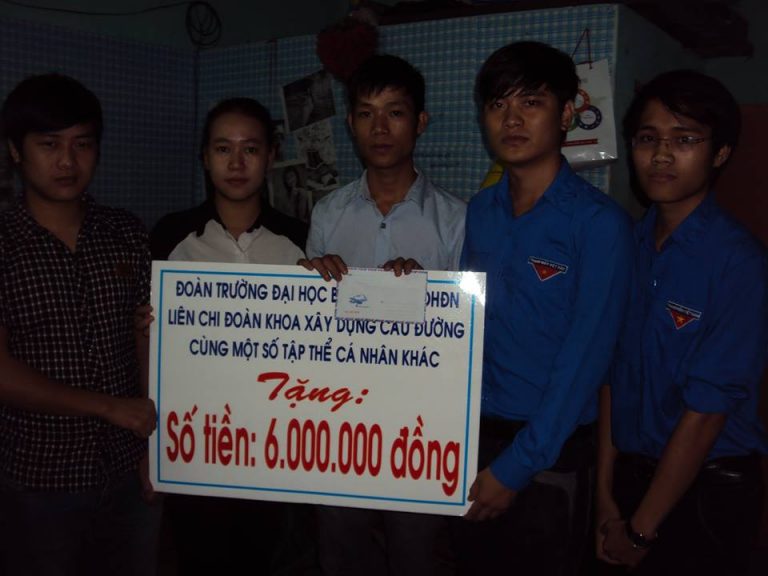 Nghị lực vượt khó của chàng thanh niên khoa Xây dựng Cầu đường