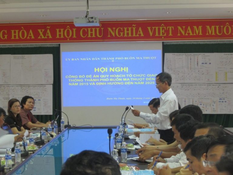 Đề án Qui hoạch tổ chức giao thông thành phố Buôn Mê Thuột tới năm 2015 định hướng đến năm 2025
