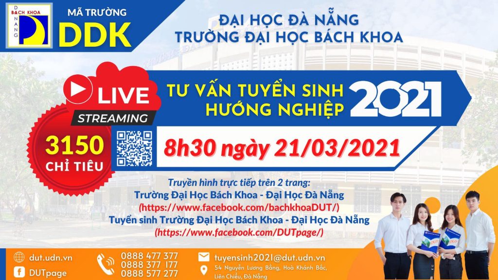 Video Tư vấn tuyển sinh trường Đại học Bách khoa lần thứ nhất, 3/2021