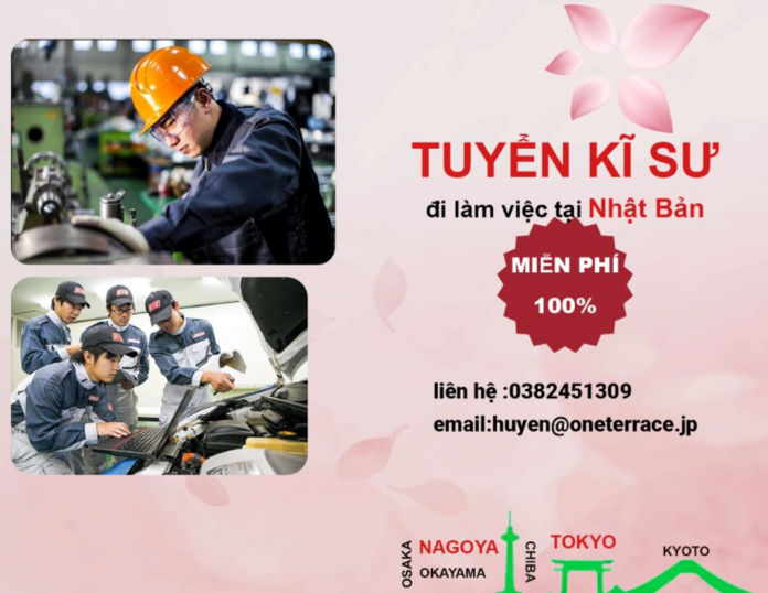 Công ty Oneterrace tuyển kỹ sư làm việc tại Nhật Bản