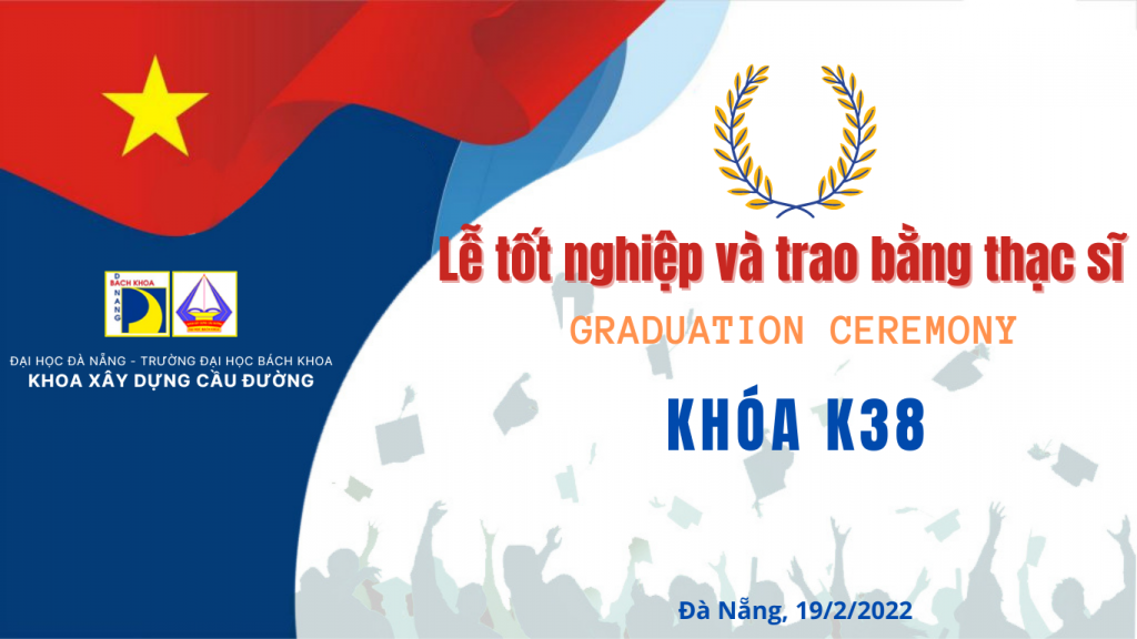 Lễ tốt nghiệp và trao bằng thạc sĩ khóa K38