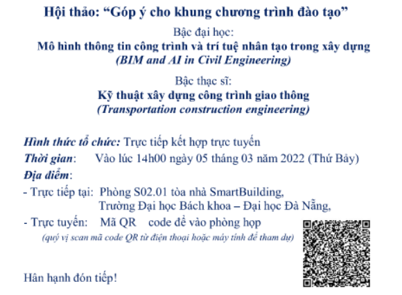 Giấy mời quý cơ quan, doanh nghiệp, cựu sinh viên, cựu học viên dự hội thảo 