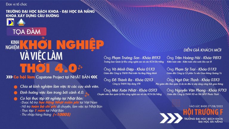 Tọa đàm kinh nghiệm khởi nghiệp và việc làm thời 4.0