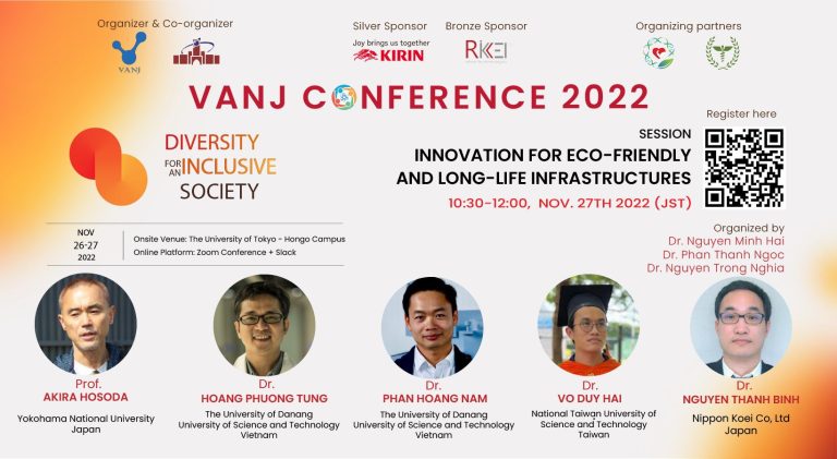 [VANJ CONFERENCE 2022] Hội thảo khoa học do mạng lưới học thuật Nhật Bản – Việt Nam tổ chức