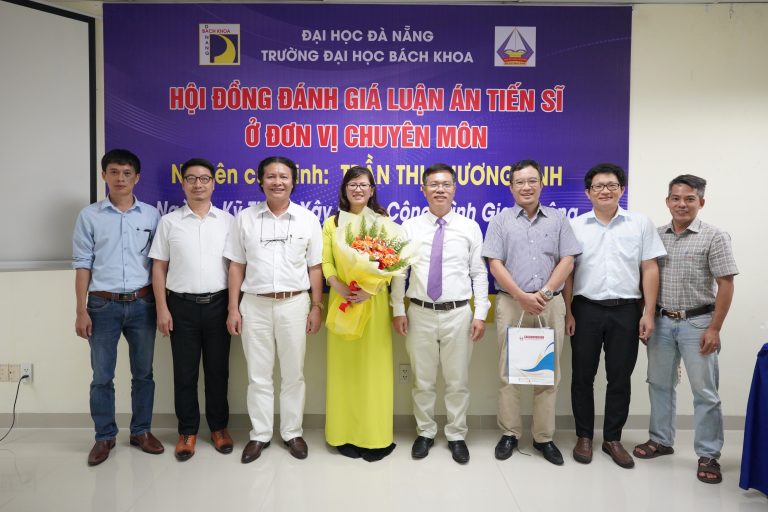 Nghiên cứu sinh Trần Thị Phương Anh bảo vệ thành công Luận án Tiến sĩ cấp cơ sở, ngành Kỹ thuật Xây dựng Công trình giao thông