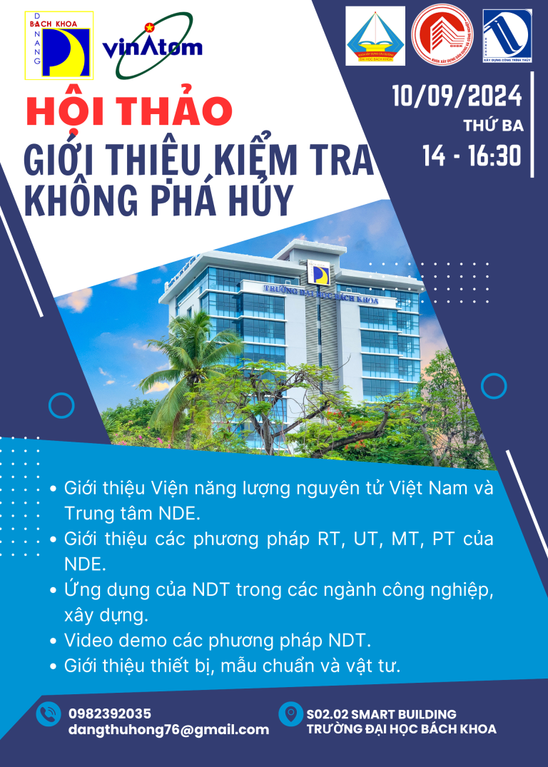 Hội thảo giới thiệu kiểm tra không phá hủy NDT