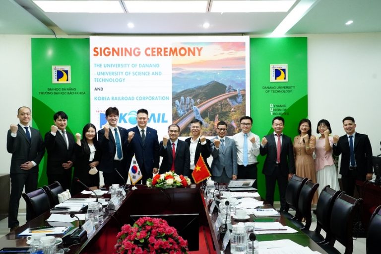 Trường Đại học Bách khoa – Đại học Đà Nẵng ký kết hợp tác chiến lược với KORAIL phát triển đào tạo và nghiên cứu Ngành đường sắt