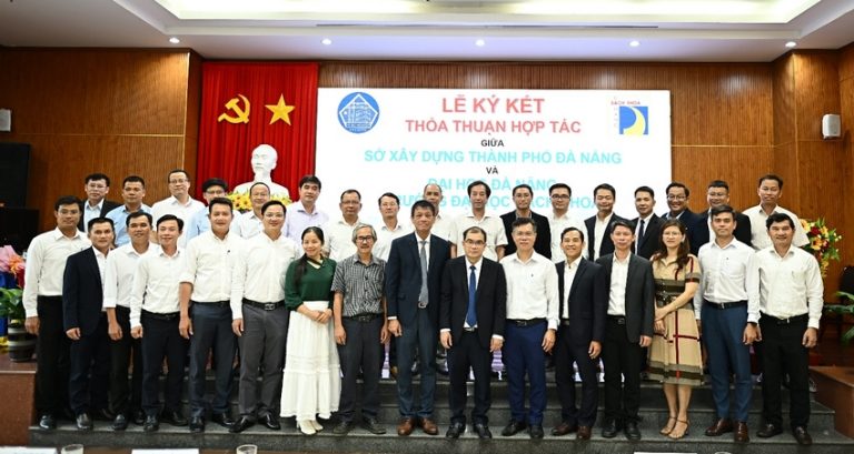 Lễ ký kết thỏa thuận hợp tác giữa Trường Đại học Bách khoa – Đại học Đà Nẵng và Sở Xây dựng Thành phố Đà Nẵng